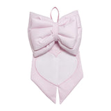 Fiocco Nascita con Cuore in Tela Aida - 100% cotone