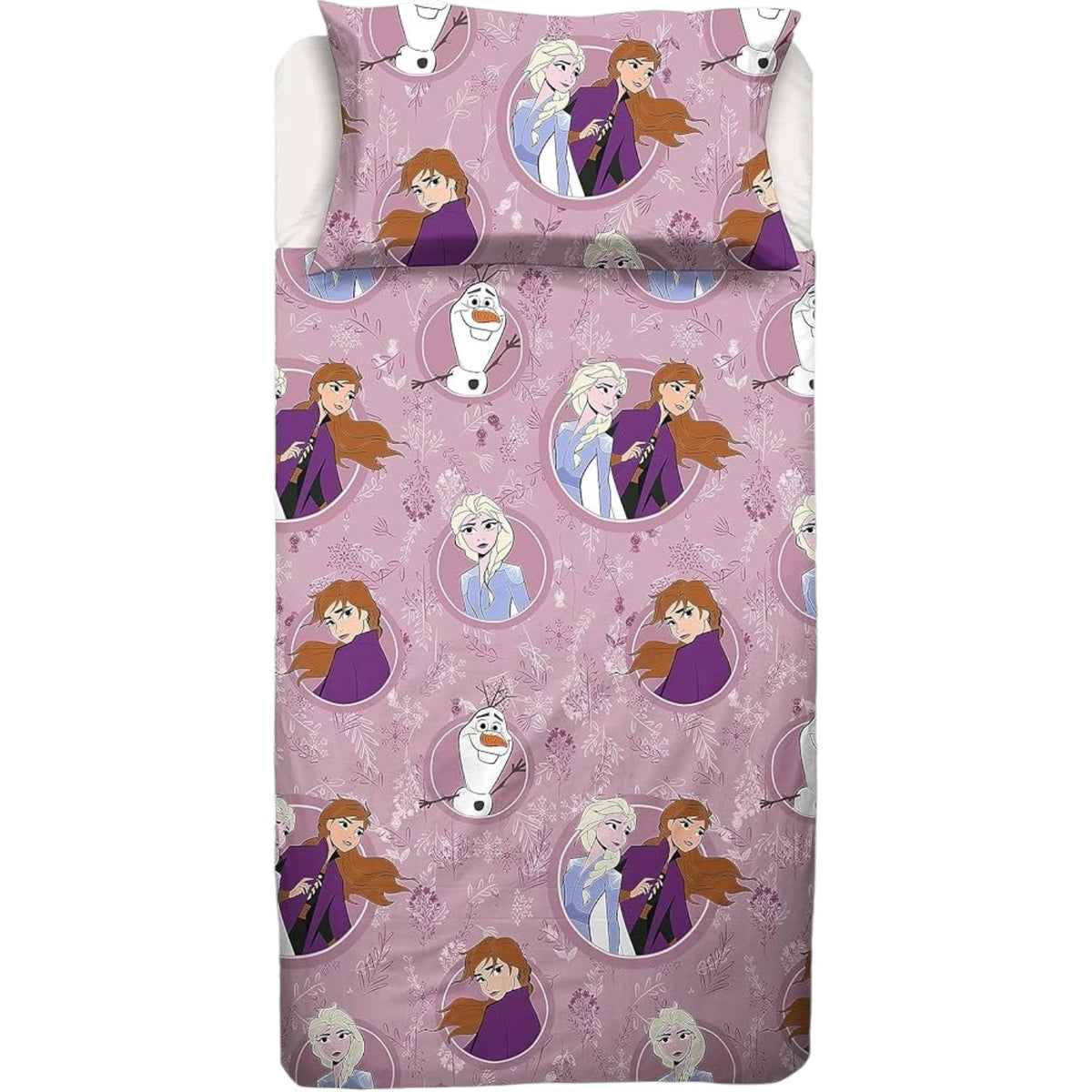 Completo lenzuola Frozen una piazza e mezza - Disney