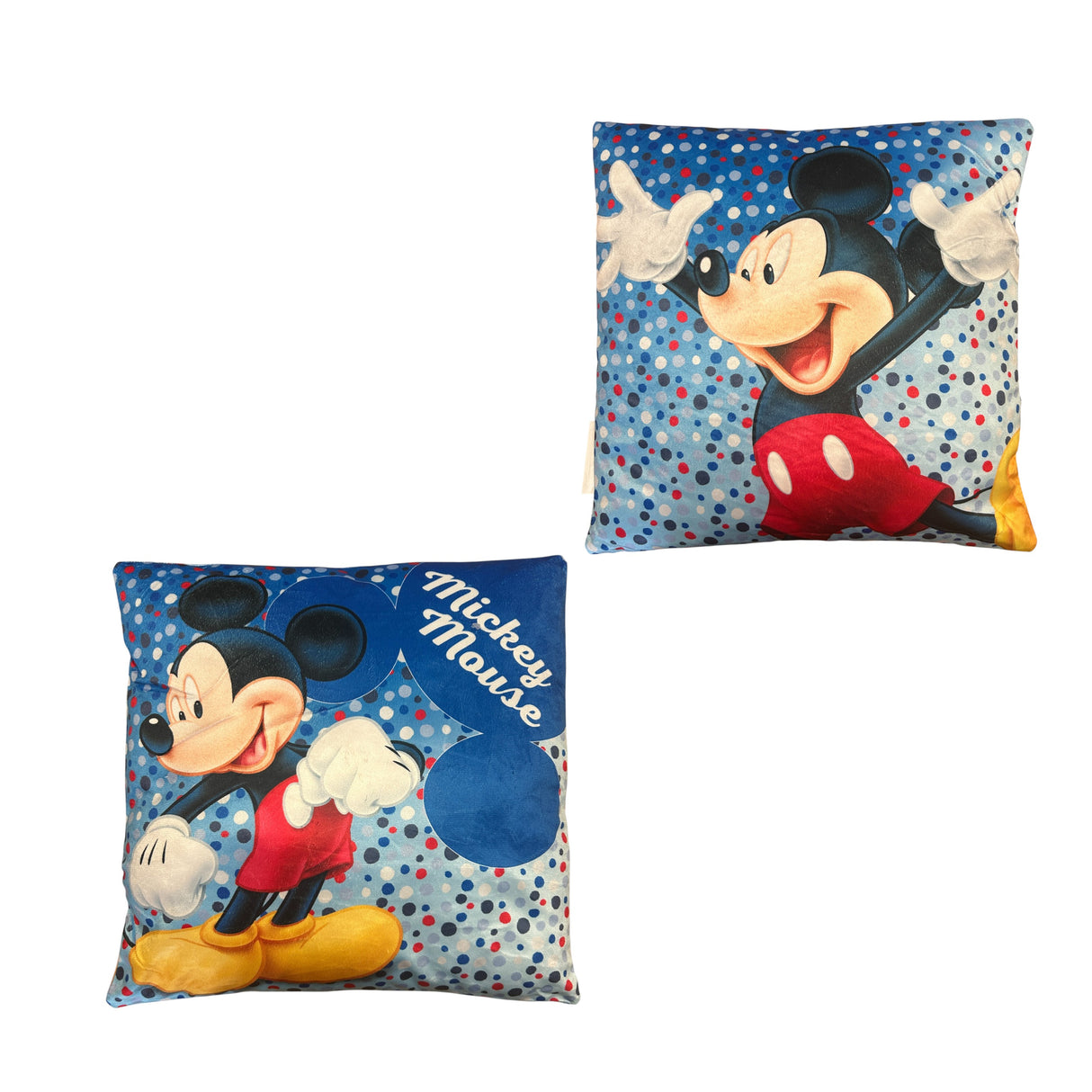 Cuscino Arredo Mickey Mouse con imbottitura 40x40 cm