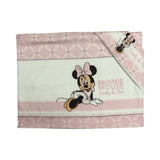 Completo lenzuola 3 pezzi culla/carrozzina Minnie 100% cotone - Disney Baby