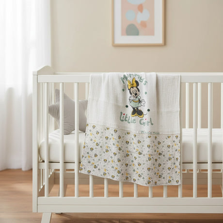 Copertina Minnie Mouse 75x100 cm in cotone - Disney Baby