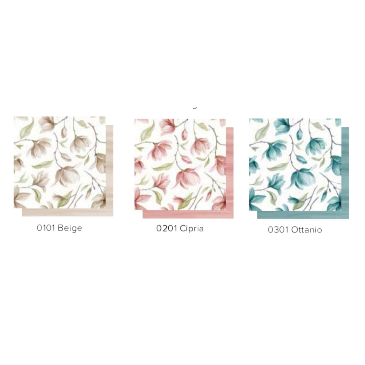 Completo Lenzuola In Cotone Magnolia - Linea Oro