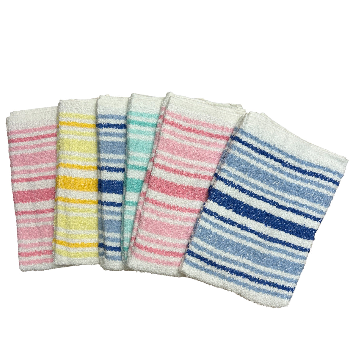 Set da 6 Ospite o Asciugamano Spugna Arina in puro cotone – Linea Oro