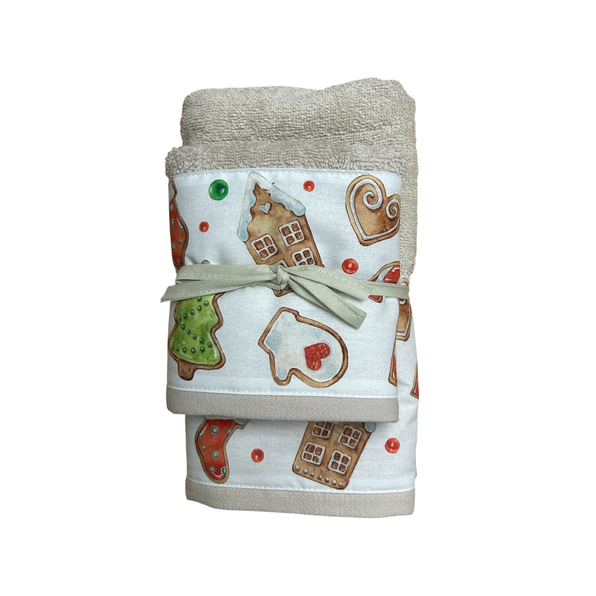 Set Asciugamani 1+1 Navidad A - Helen
