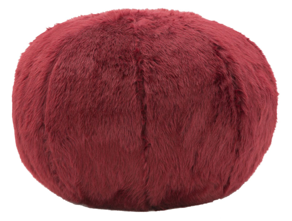 PUFF PLUSH BORDEAUX CM Ø 50X30