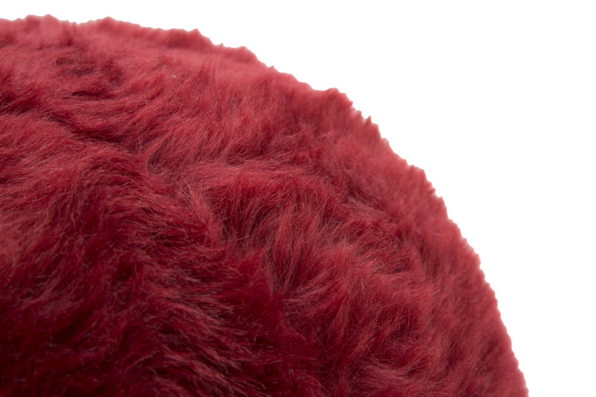 PUFF PLUSH BORDEAUX CM Ø 50X30