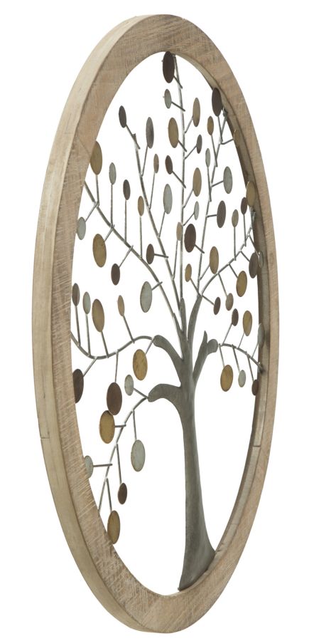 PANNELLO DA MURO ALBERO DELLA VITA MIRROR CM Ø 59X1,80