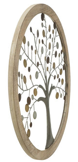 PANNELLO DA MURO ALBERO DELLA VITA MIRROR CM Ø 59X1,80