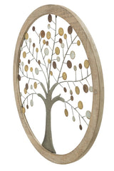 PANNELLO DA MURO ALBERO DELLA VITA MIRROR CM Ø 59X1,80