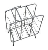 P/BOTTIGLIE RACK QUADRATO (9 POSTI) CM 40X23X47,5