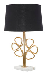 LAMPADA DA TAVOLO GLAM ROUDY CM Ø 39X65