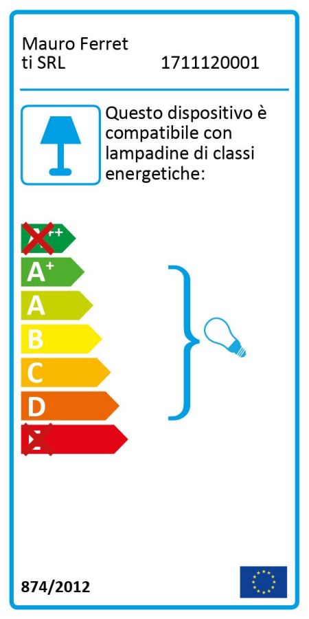 LAMPADA DA TERRA GLAMY 4 LIGHT CM Ø 54X176