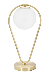 LAMPADA DA TAVOLO GLAMY DROP CM 25X18X50