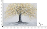 DIPINTO SU TELA TREE SIMPLE -B- CM 120X3,8X80