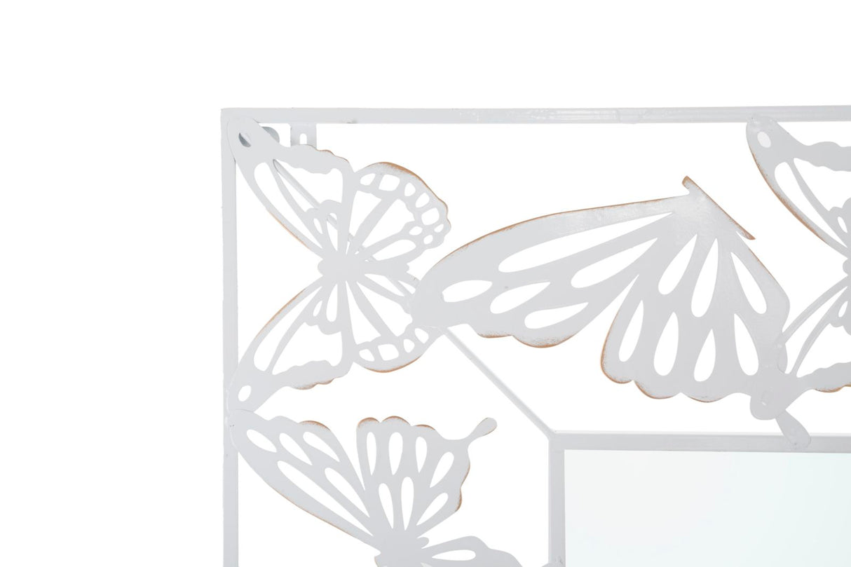 SPECCHIO WHITE BUTTERFLY CM 85X1X115