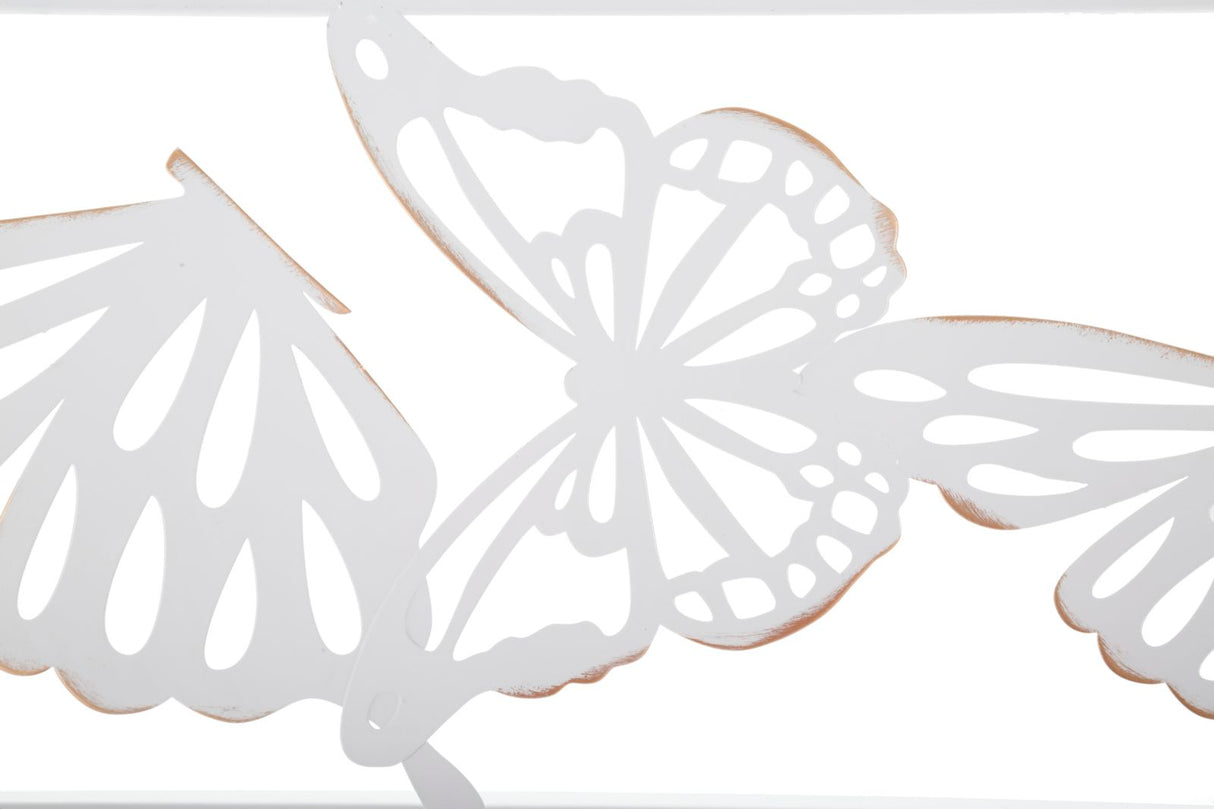 SPECCHIO WHITE BUTTERFLY CM 85X1X115