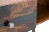 CONSOLE MUSTANG CM 130X40X80 (LEGNO DI ACACIA NILOTICA)