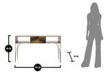 CONSOLE MUSTANG CM 130X40X80 (LEGNO DI ACACIA NILOTICA)
