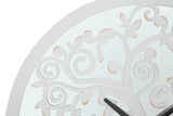 OROLOGIO DA MURO WHITE TREE CM Ø 55X4,5