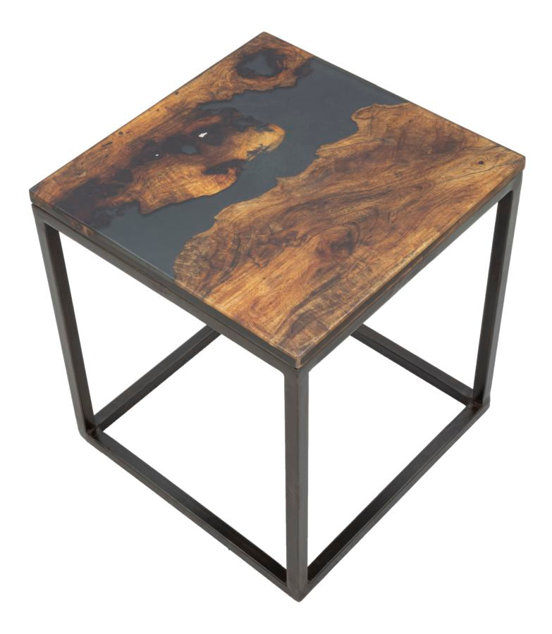 TAVOLO DA CAFFE' MUSTANG QUADRATO CM 40X40X45 (LEGNO DI ACACIA NILOTICA)