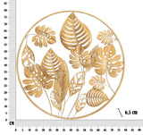 PANNELLO IN FERRO JUNGLE ROUND CM Ø 80X6.5