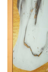 PANNELLO VETRO C/CORNICE GHOSTLY CM 80X3,5X120