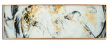 PANNELLO VETRO C/CORNICE LONG GHOST CM 120X3,5X40