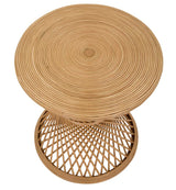 TAVOLINETTO RATTAN CM Ø 48X56