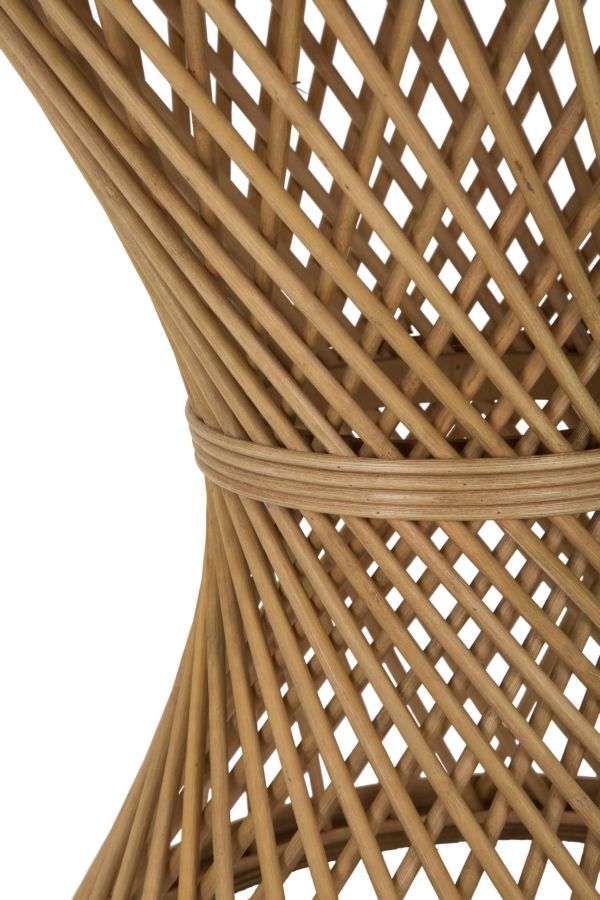 TAVOLINETTO RATTAN CM Ø 48X56