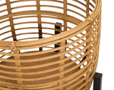 P/VASI RATTAN COPPIA CM Ø 41X47-33X39