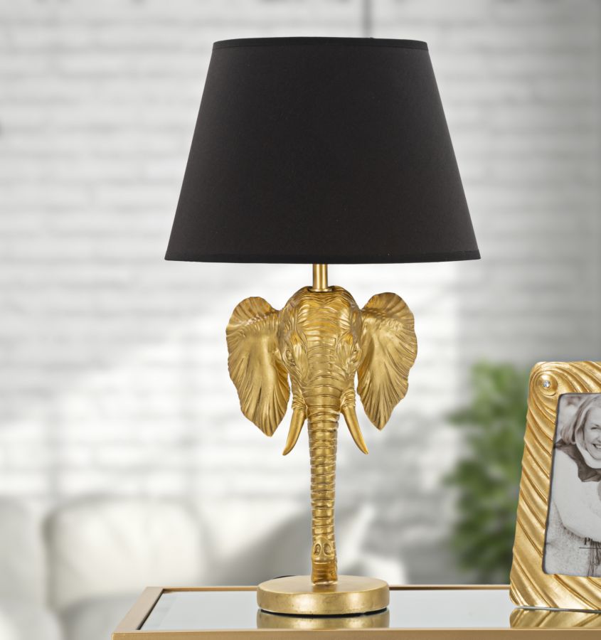 LAMPADA DA TAVOLO ELEFANTE CM Ø 32X59