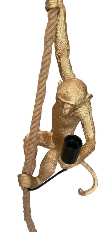 LAMPADARIO MONKEY ORO CM Ø 20X64