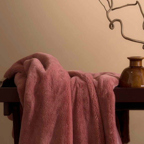 Plaid FURRY in Ecopelliccia Lapin - Riviera