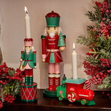 Soldatino TOY SCHIACCIANOCI PORTACANDELA 21604 By Hanna Home (Natale)