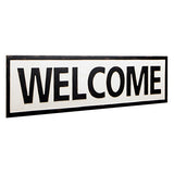 Targa Decorativa in Ferro Smaltato "WELCOME" - Montemaggi