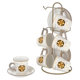 Set 6 Tazzine con Piattino DOMUS - Montemaggi