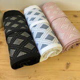 Set Asciugamani 3+3 ROMBI By Maestri Cotonieri