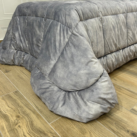 Trapunta piazza e mezza GOODLY in velluto by Riviera