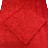 Servizio da tavola x12 RUSTICANA in Cotone Damascato by Mon Amour