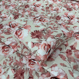 Trapunta ROSE in raso by Opera Prima Firenze