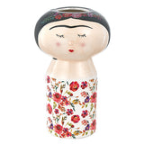 Vaso Decorativo in Ceramica LOLA Vestito a Fiorellini - Montemaggi