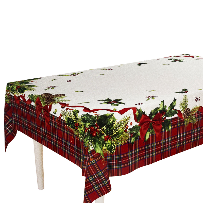 Tovaglia x6 AGRIFOGLIO TARTAN by Vingi