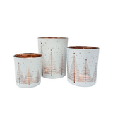 Set 3 Pezzi Portacandela BAUM By Hoff Interieur (Natale)