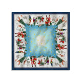 Centrotavola Natalizio COMETE 100x100cm - Maestri Cotonieri