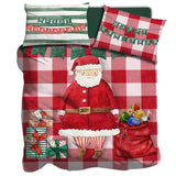 Completo Lenzuola SANTA CLAUS by I Love Sleeping (Natale)