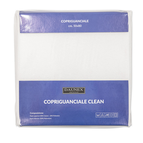 Coppia Copriguanciale CLEAN con cerniera by Daunex