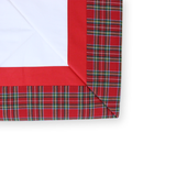 Completo Lenzuola TARTAN in percalle by Antica Tessitura Italiana (Natale)