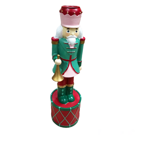 Soldatino TOY SCHIACCIANOCI PORTACANDELA 21604 By Hanna Home (Natale)