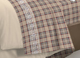 Completo Lenzuola TARTAN CERVO singolo By Pensieri Delicati