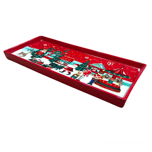 Vassoio Decorativo CHRISTMAS FASTIVAL By Hanna Home (Natale)
